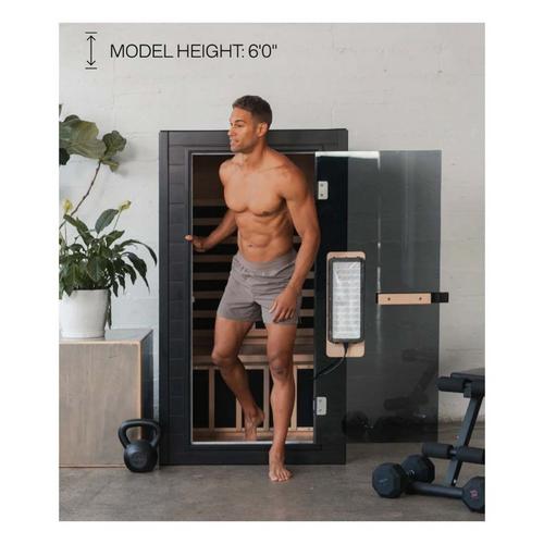 SaunaBox The SOLARA Full-Spectrum Infrared Sauna w/ Medical-Grade Red Light Therapy - Primary Image