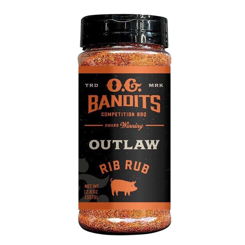 OG Bandits Outlaw Rib Rub - OG Bandits BBQ