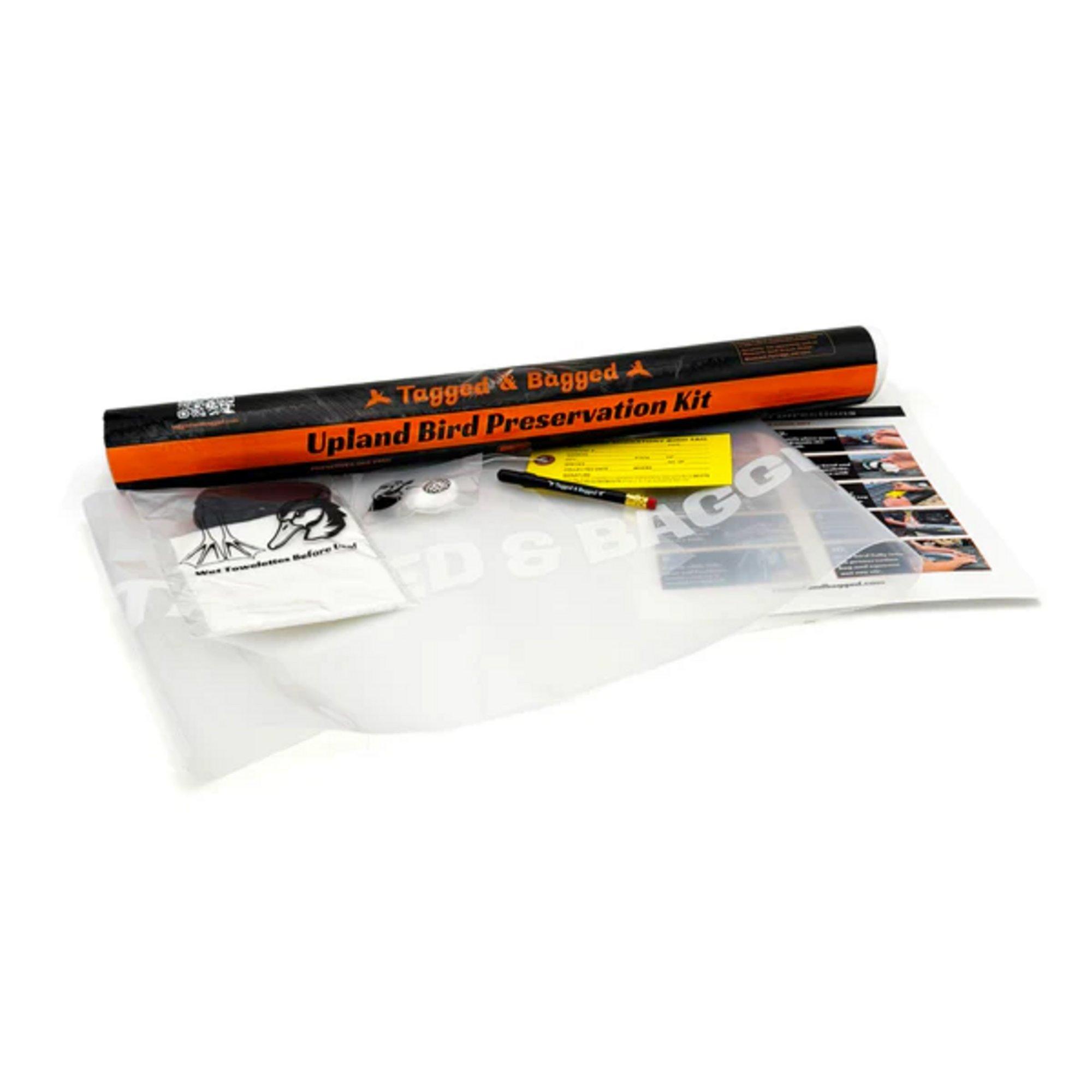 Tagged & Bagged Upland Bird Preservation Kit - Tagged and Bagged