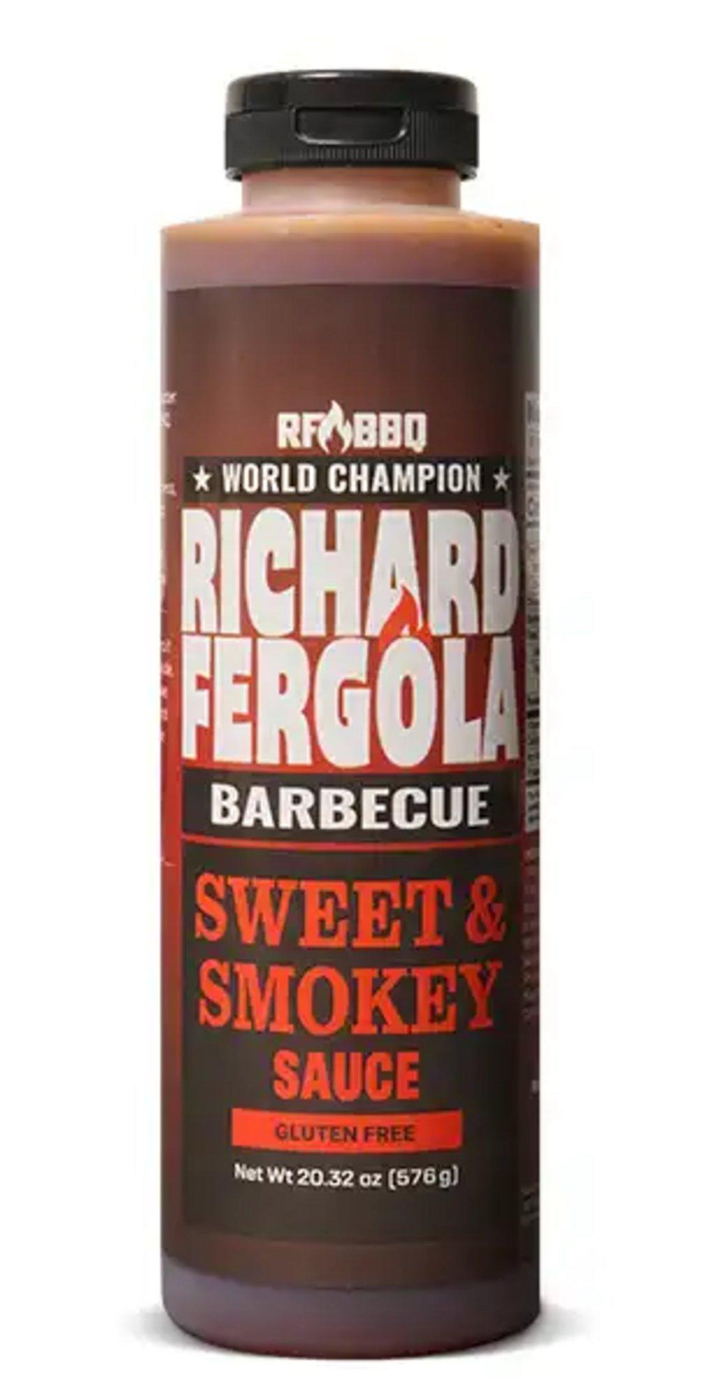 Richard Fergola Sweet & Smokey BBQ Sauce 20.28 oz. - Richard Fergola BBQ