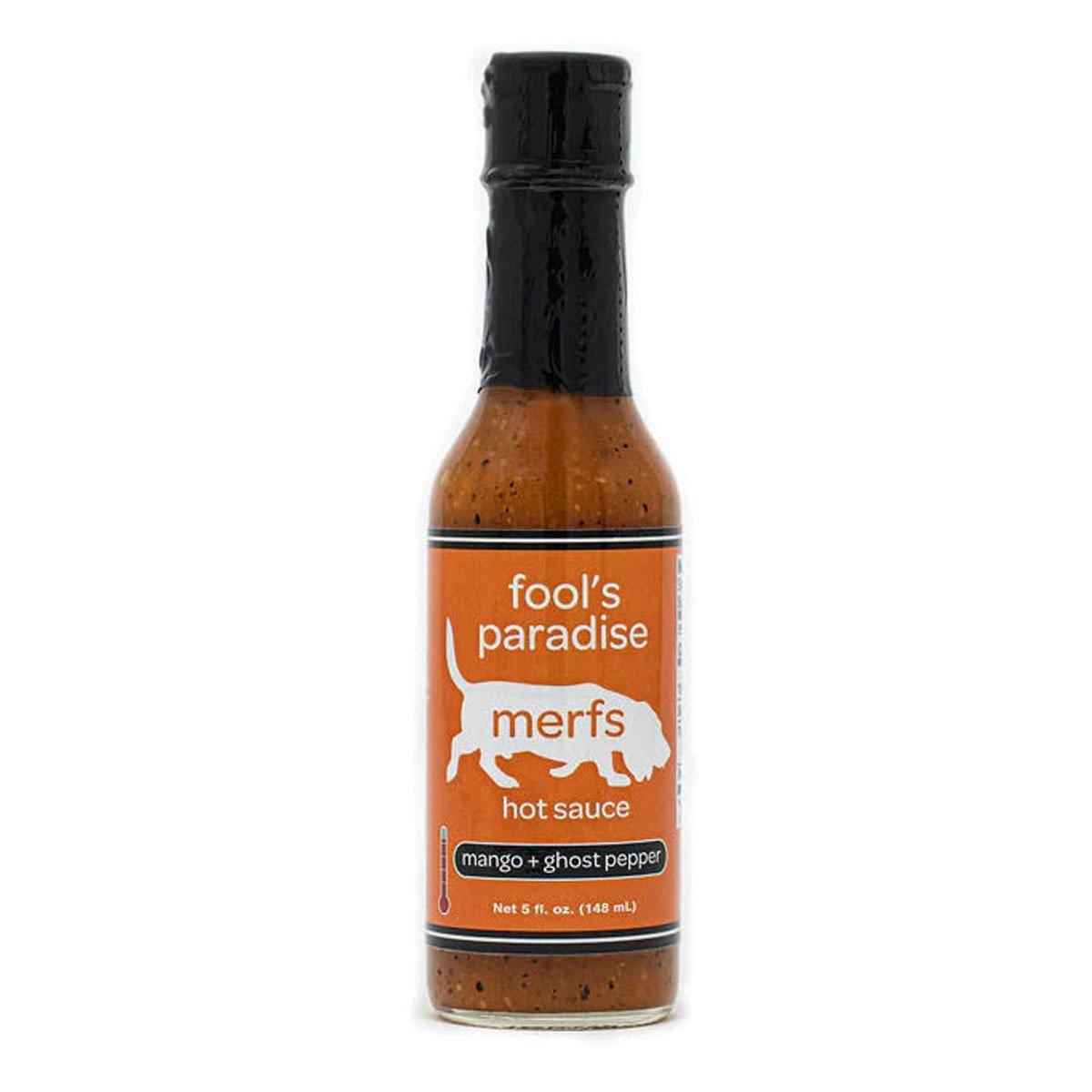 Merfs Condiments Fool's Paradise Hot Sauce 5 oz - Merfs Condiments