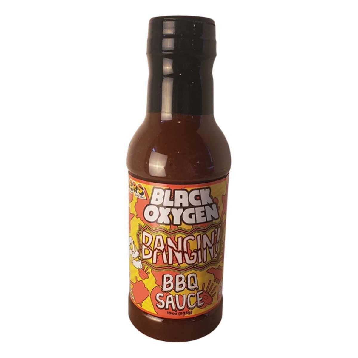 Black Oxygen Bangin' BBQ Sauce - Stretch Specialties Llc