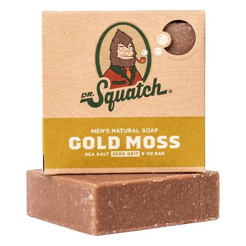 Dr. Squatch Gold Moss Bar Soap - Primary Image