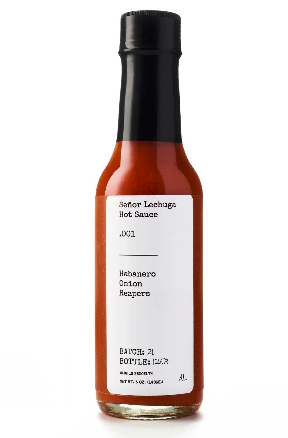 Senor Lechuga Habanero .001 Hot Sauce - Senor Lechuga Hot Sauce
