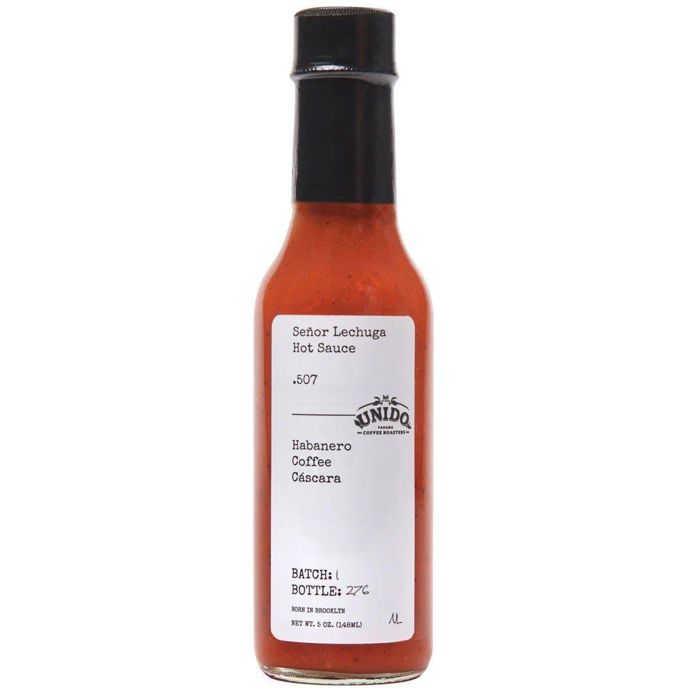 Senor Lechuga .507 Habanero Coffee Hot Sauce - Senor Lechuga Hot Sauce