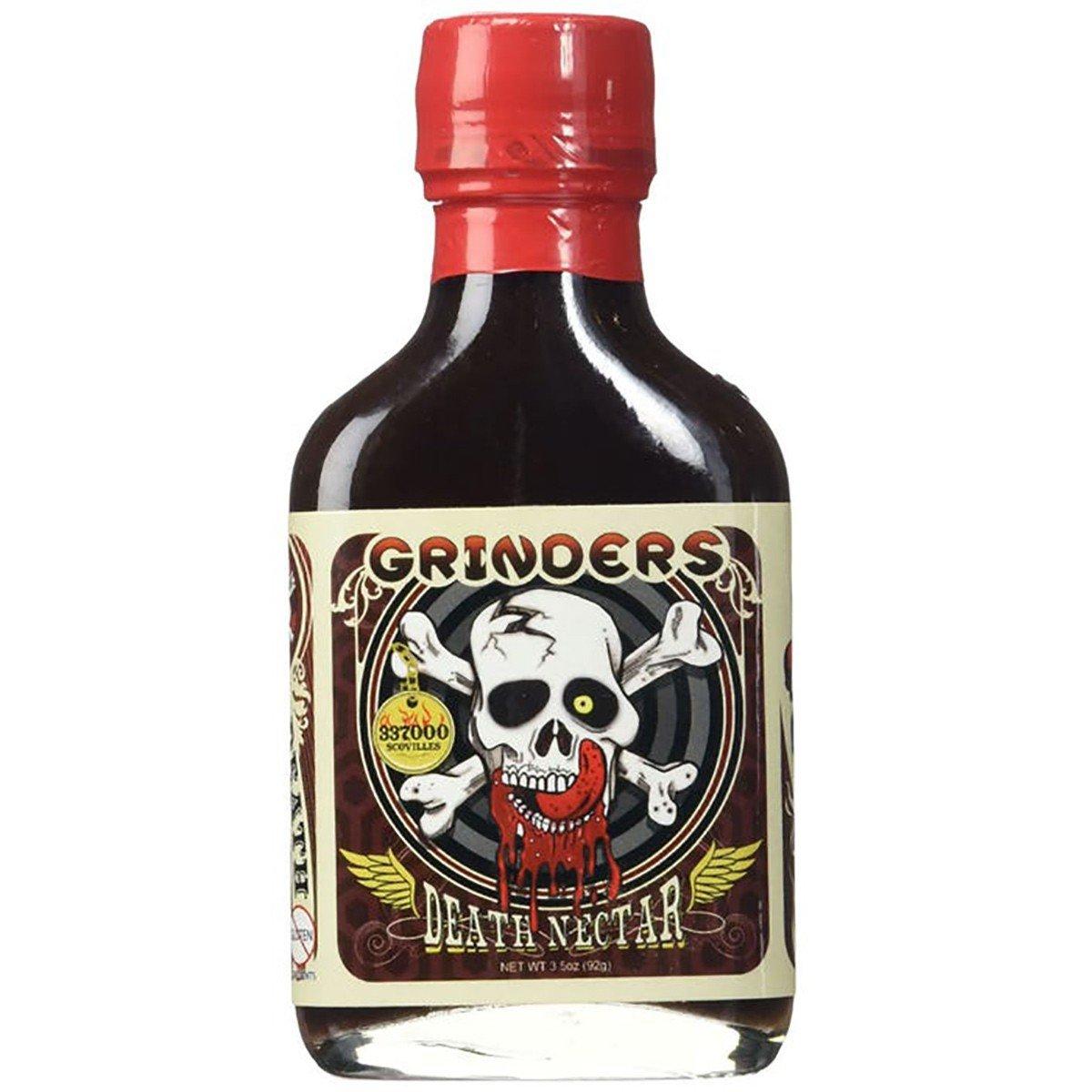 Grinders Death Nectar Hot Sauce - Stretch Specialties Llc
