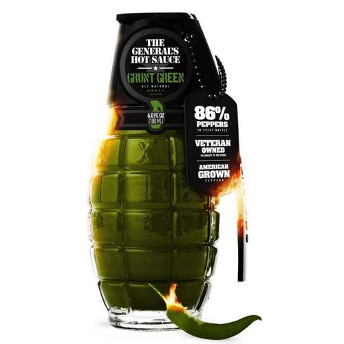 General's Hot Sauce Grunt Green 6 oz - Primary Image