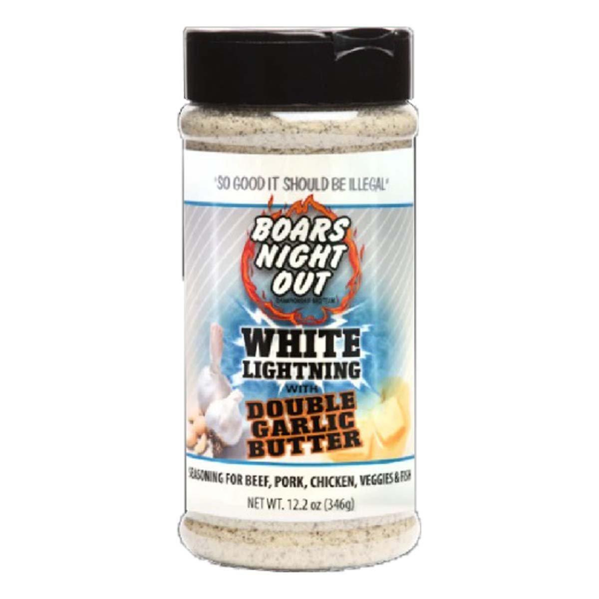 Boar's Night Out White Lightning Double Garlic Butter - Boars Night Out