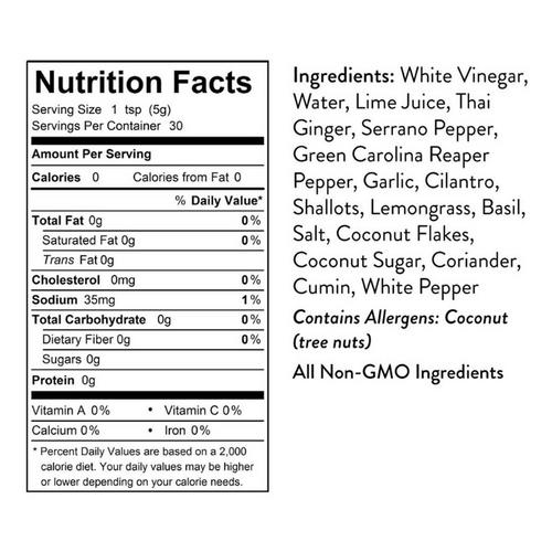 Seed Ranch Flavor Hot Ones Thai Green Hot Sauce - Primary Image