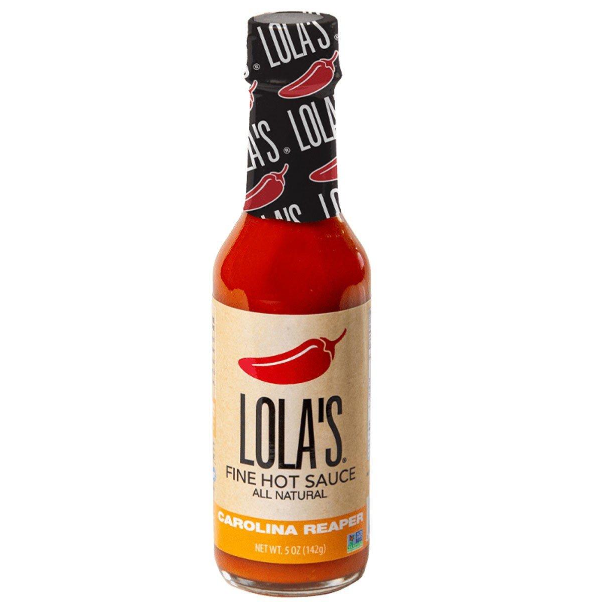 Lola's Fine Hot Sauce Carolina Reaper 5 Oz - Lolas Fine Hot Sauce