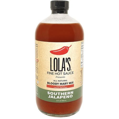 Lola's Southern Jalapeno Bloody Mary Mix 32 Oz - Primary Image