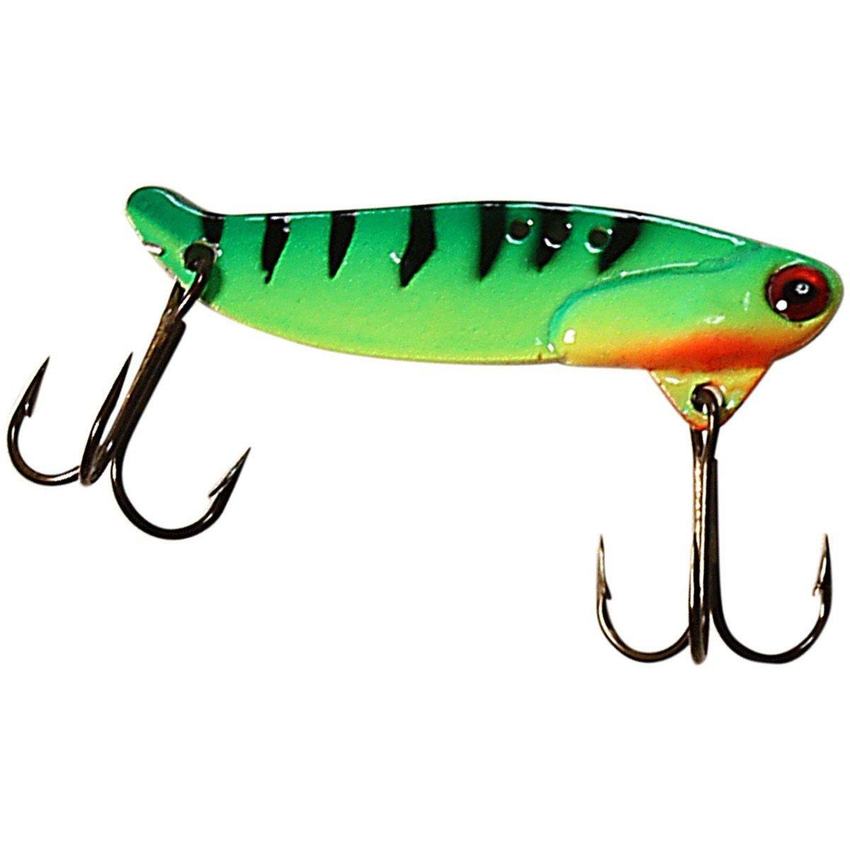 28742::Glow Green Tiger - B Fish N B3 Blade Bait