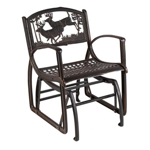 Painted Sky Designs Bucks Patio Glider Chair - Primary Image