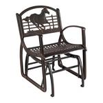 Painted Sky Designs Running Horse Glider Chair - Thumbnail 1 of 2