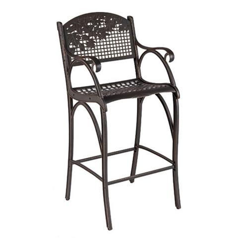 Painted Sky Designs Leaves Pub Chair - Primary Image