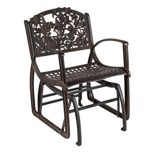 Painted Sky Designs Wildflower Patio Glider Chair - Primary Image