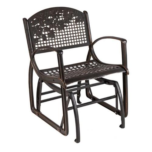 Painted Sky Designs Leaves Patio Glider Chair - Primary Image