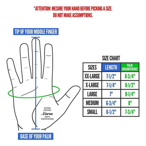 Adult NXTRND G2 Pro Receiver Football Gloves - Primary Image