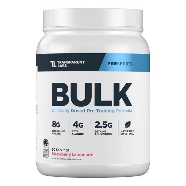 Transparent Labs Bulk Pre-Workout