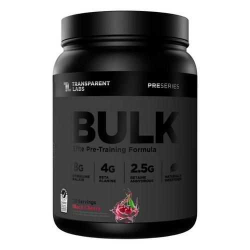 Transparent Labs Bulk Black Pre-Workout - Primary Image