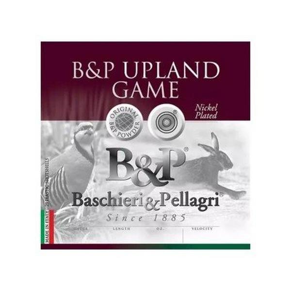 B&P Upland Game Nickel Plated Lead 12 Gauge 2.75