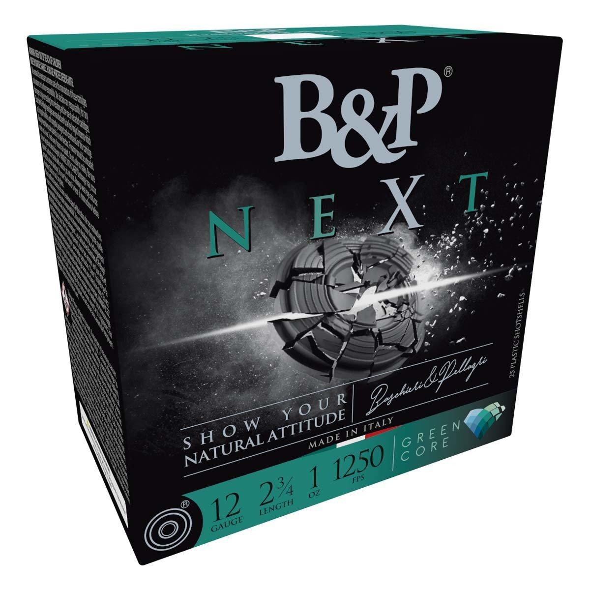 B&P Competition NEXT Target 12 Gauge Shotshells 25 Round Box - B&P