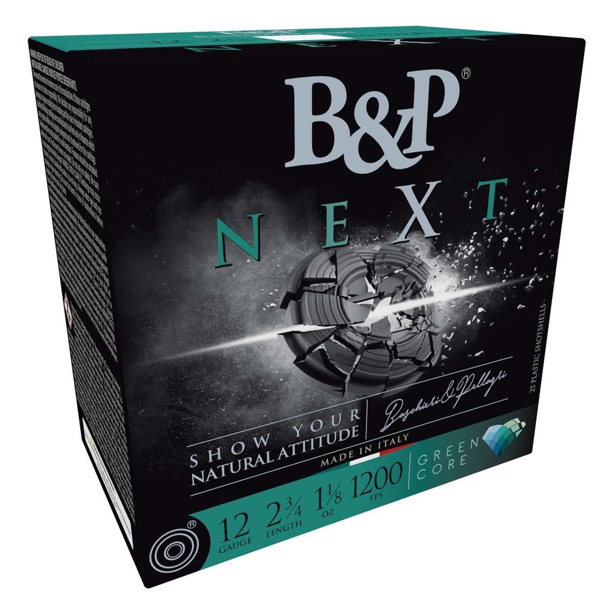 B&P Competition NEXT Target 12 Gauge Shotshells 25 Round Box - B&P