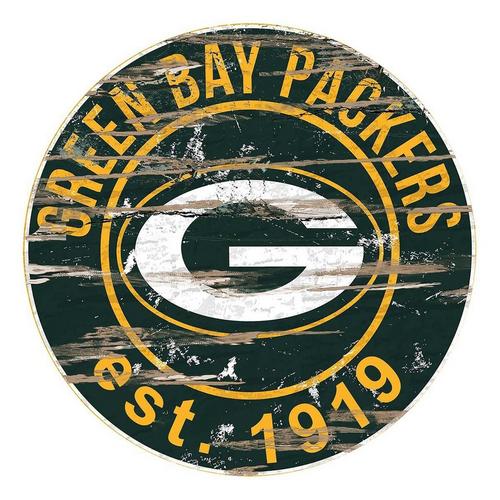 Fan Creations Green Bay Packers Heritage Circle Sign - Primary Image