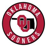 Fan Creations Oklahoma Sooners State Circle Sign - Thumbnail 1 of 2
