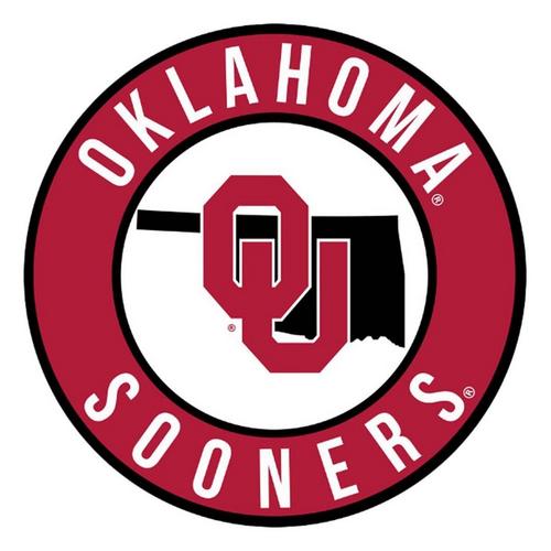 Fan Creations Oklahoma Sooners State Circle Sign - Primary Image