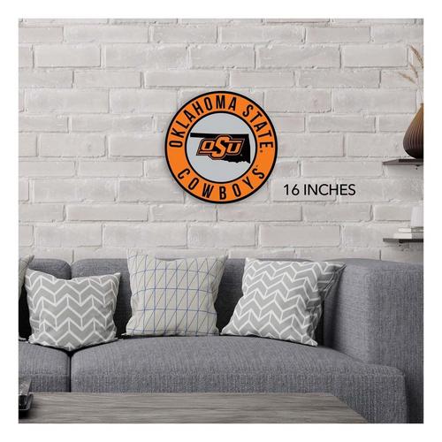 Fan Creations Oklahoma State Cowboys State Circle Sign - Primary Image