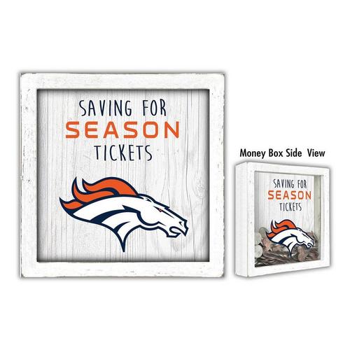 Fan Creations Denver Broncos Saving For Tickets Money Box - Primary Image