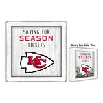 Fan Creations Kansas City Chiefs Saving For Tickets Money Box - Thumbnail 1 of 2