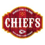Fan Creations Kansas City Chiefs 12" Tavern Sign - Thumbnail 1 of 2