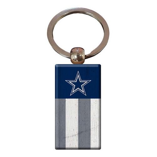 Fan Creations Dallas Cowboys Wooden Flag Keychain - Primary Image