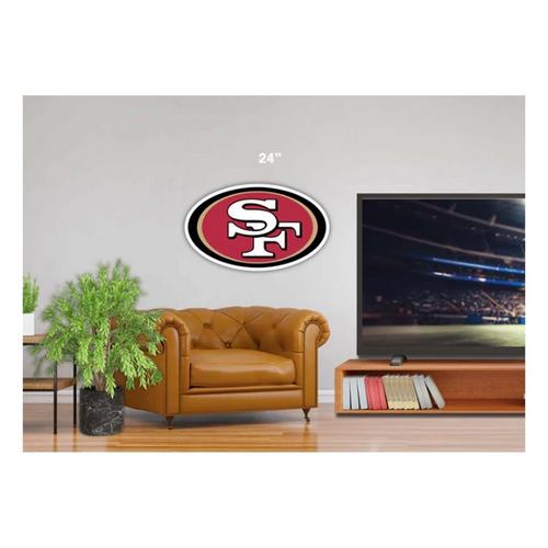 Fan Creations San Francisco 49ers Logo Cutout Sign - Primary Image
