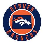 Fan Creations Denver Broncos State Circle Sign - Thumbnail 1 of 2