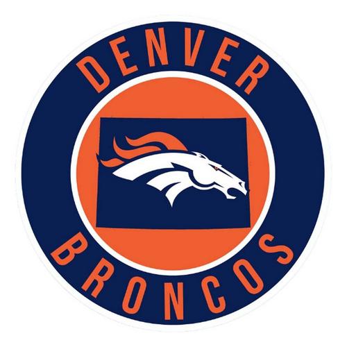 Fan Creations Denver Broncos State Circle Sign - Primary Image