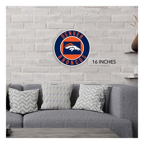 Fan Creations Denver Broncos State Circle Sign - Primary Image