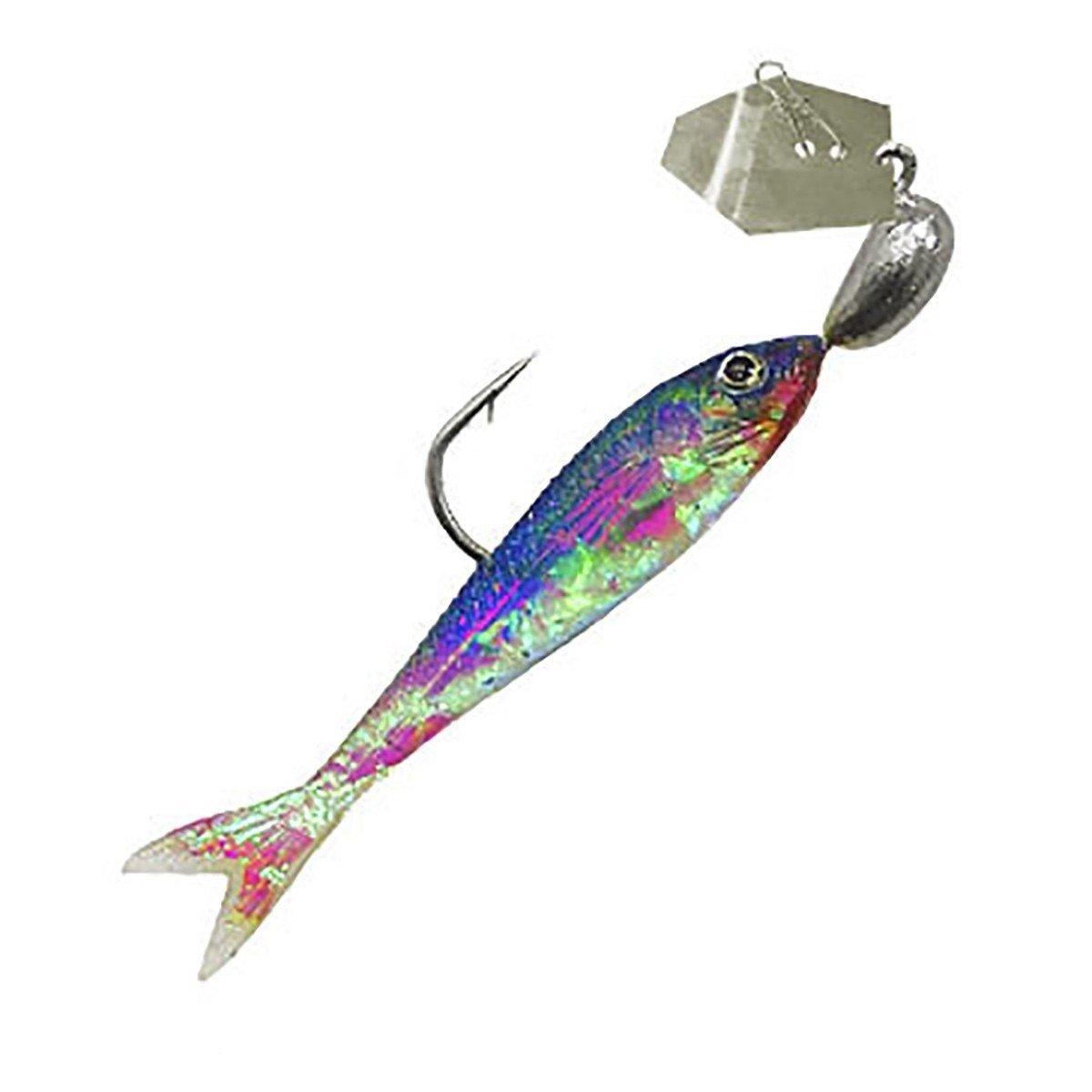 Silver/Blue - Z-Man Flashback Mini Chatterbait