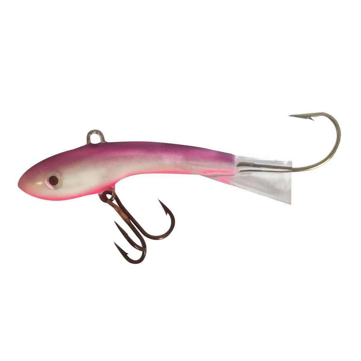 Moonshine Shiver Minnow Holographic Crazy Clown; 3 1/8 in