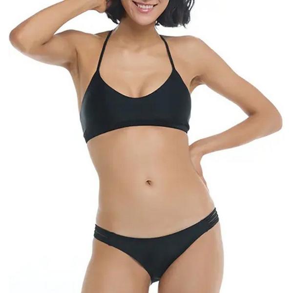 Women's Body Glove Smoothies Ruth Swim Bikini Top Juniors Medium Black
