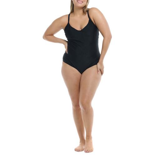 Women's Body Glove Plus Size Smoothies Sandbar One Piece Swimsuit - Primary Image