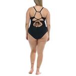 Women's Body Glove Plus Size Smoothies Sandbar One Piece Swimsuit - Thumbnail 3 of 3