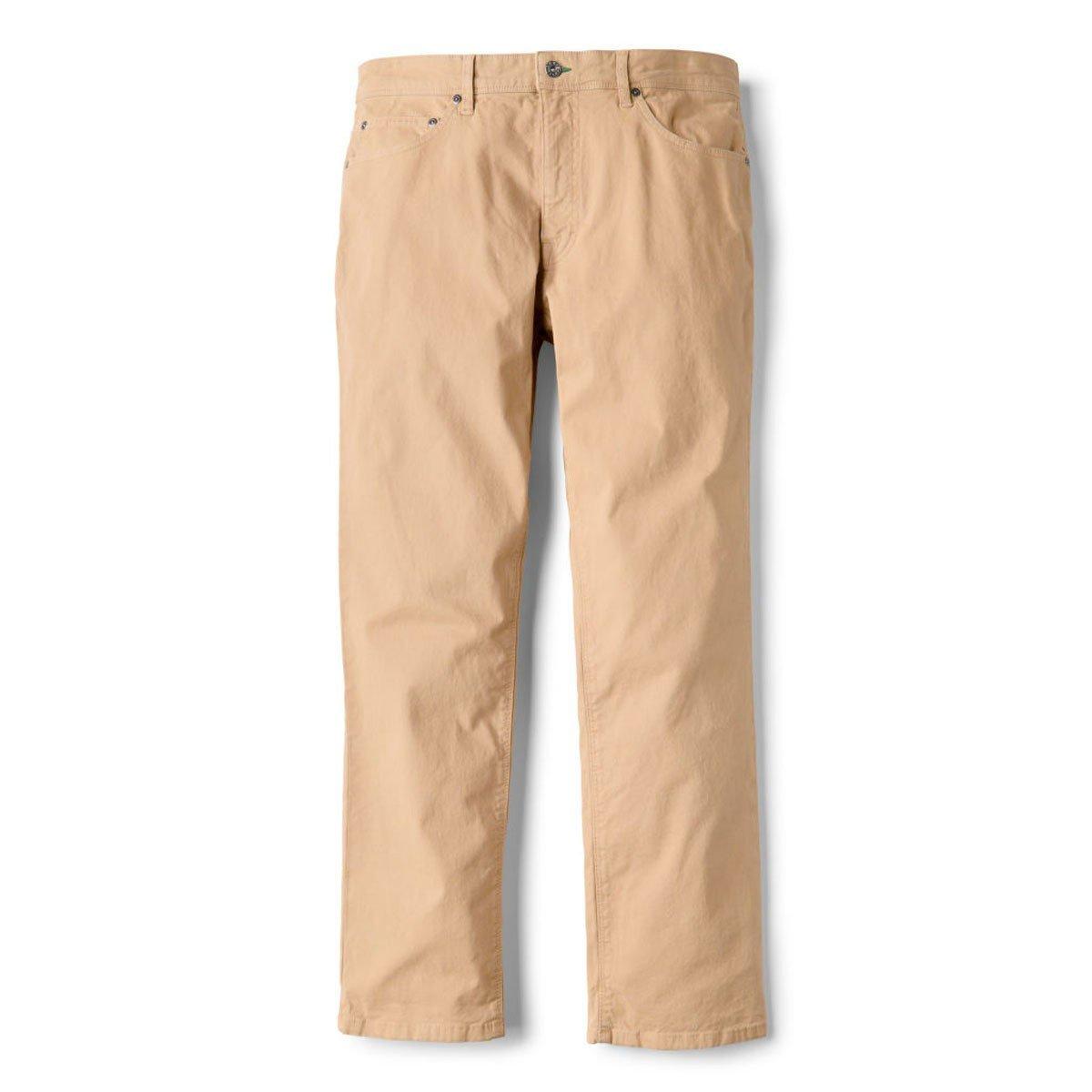 Men's Orvis 5-Pocket Stretch Twill Chino Fishing Pants - Orvis