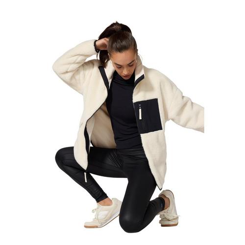 Women's MPG Sport Berber Color Block Fleece Jacket - Primary Image