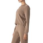 Women's MPG Sport Release Crop Long Sleeve Oversized Shirt - Thumbnail 3 of 6