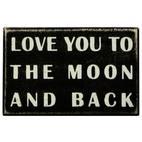 Primitives by Kathy Love you to the Moon and Back Sign - Primary Image