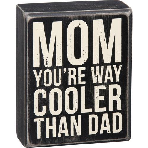 Primitives By Kathy Mom Cooler Box Sign - Primary Image