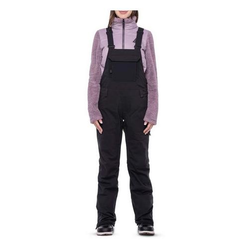 Women's 686 Black Magic Insulated Snow Bibs - Primary Image